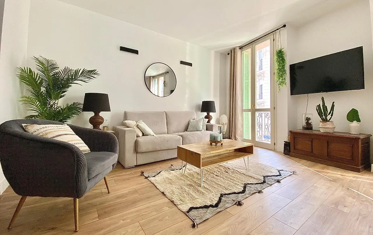 Bioves En Duplex-Climatisation-Centre Ville-Plage Menton