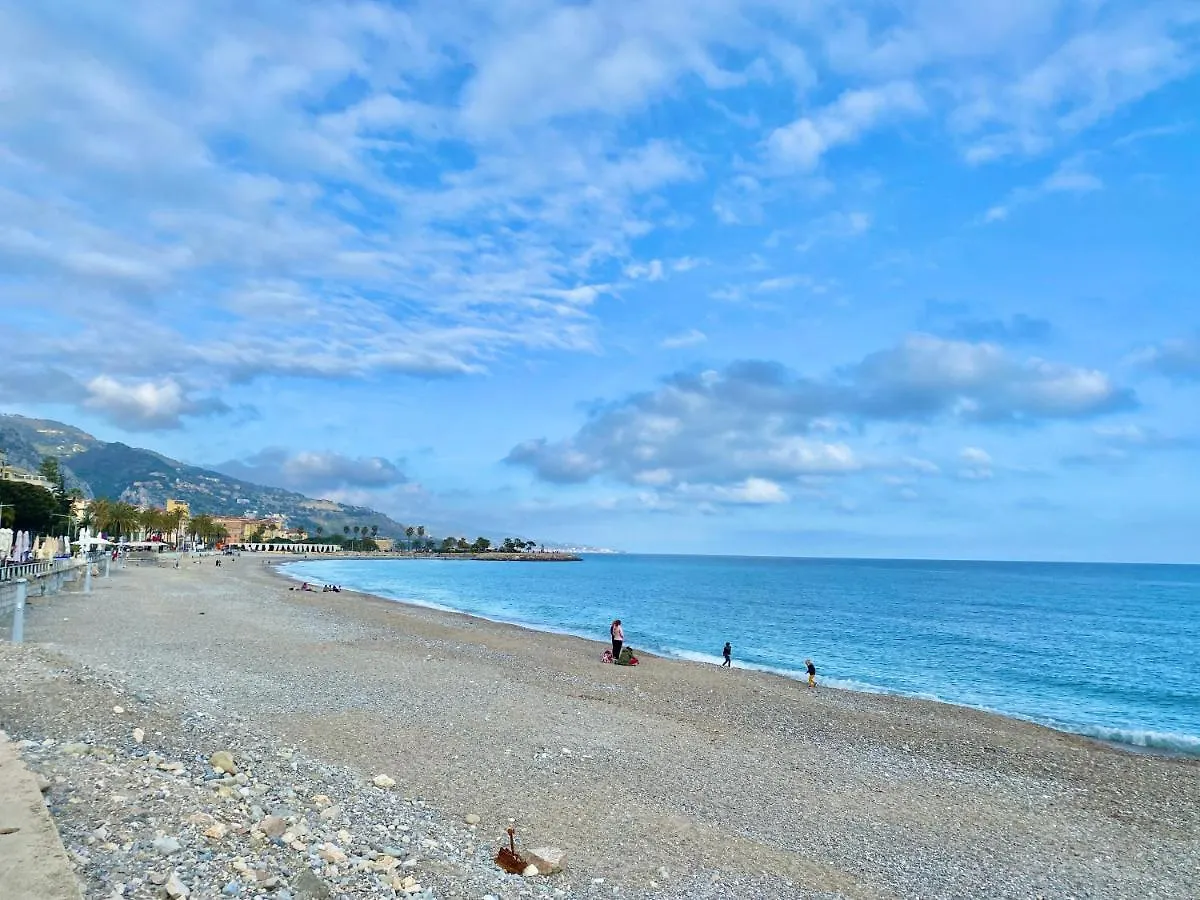 Apartment Bioves En Duplex-Climatisation-Centre Ville-Plage Menton