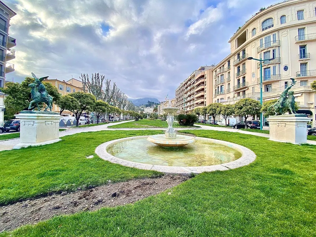 Apartment Bioves En Duplex-Climatisation-Centre Ville-Plage Menton France